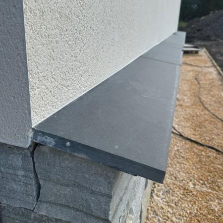 Slate sills and coping